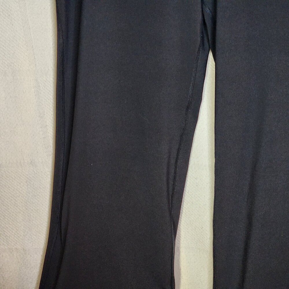 Sport-Tek Ladies NRG Polyester Spandex Black Wide Leg Stretch Fitness Pant Sz XL - Picture 7 of 16